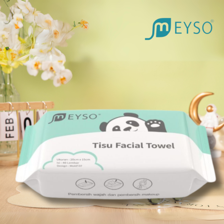 Meyso Tisu Facial Towel Motif EF