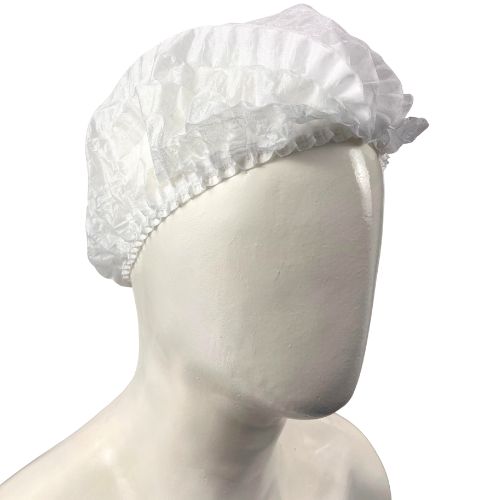 Hair cap putih 1